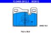 ATE 13.0460-3612.2 Brake Pad Set, disc brake